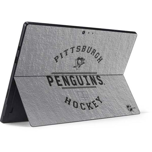 NHL Pittsburgh Penguins Black Text Surface Pro 6 Skin