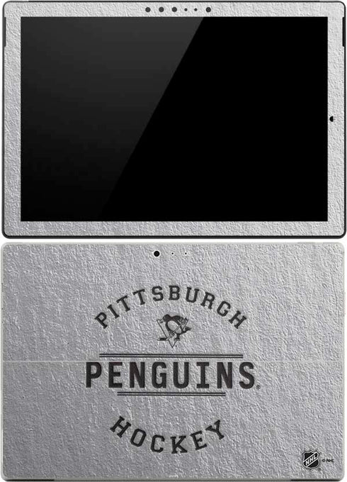 NHL Pittsburgh Penguins Black Text Surface Pro (2017) Skin