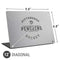 NHL Pittsburgh Penguins Black Text Universal Laptop 12in (9.8 x 6.8in) Skin