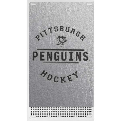 NHL Pittsburgh Penguins Black Text Xbox Series S Bundle Skin