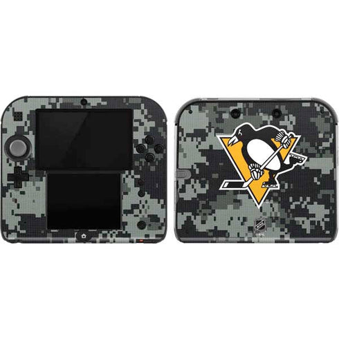 NHL Pittsburgh Penguins Camo Nintendo 2DS Skin