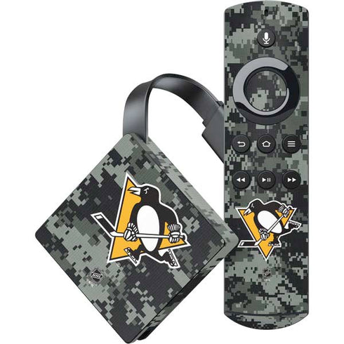 NHL Pittsburgh Penguins Camo Amazon Fire TV Skin
