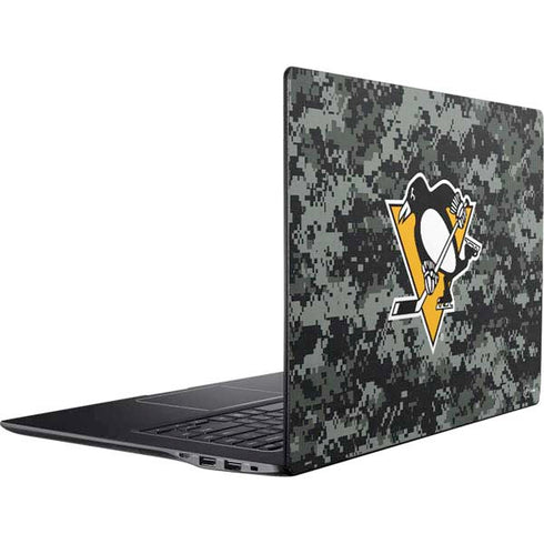 NHL Pittsburgh Penguins Camo Ativ Book 9 (15.6in 2014) Skin