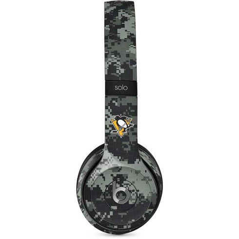 NHL Pittsburgh Penguins Camo Beats Solo 2 Wired Skin