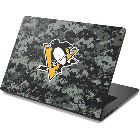 NHL Pittsburgh Penguins Camo Dell Chromebook Skin