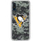 NHL Pittsburgh Penguins Camo Galaxy A10e Clear Case