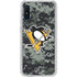 NHL Pittsburgh Penguins Camo Galaxy A10e Clear Case