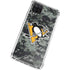 NHL Pittsburgh Penguins Camo Galaxy A12 Clear Case