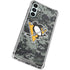 NHL Pittsburgh Penguins Camo Galaxy A13 5G Clear Case