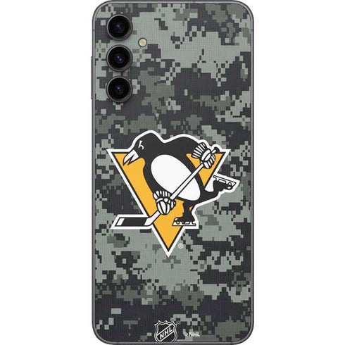 NHL Pittsburgh Penguins Camo Galaxy A14 5G Skin