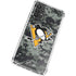 NHL Pittsburgh Penguins Camo Galaxy A32 5G Clear Case