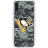NHL Pittsburgh Penguins Camo Galaxy A50 Clear Case