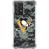 NHL Pittsburgh Penguins Camo Galaxy A52 5G Clear Case