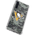 NHL Pittsburgh Penguins Camo Galaxy A54 5G Clear Case