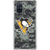 NHL Pittsburgh Penguins Camo Galaxy A71 5G Clear Case