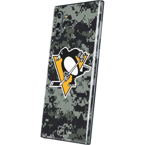 NHL Pittsburgh Penguins Camo Galaxy Note 10 Plus Skin