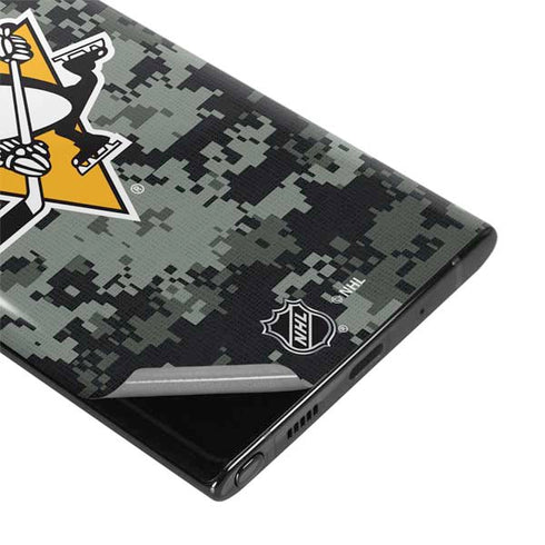 NHL Pittsburgh Penguins Camo Galaxy Note 10 Plus Skin