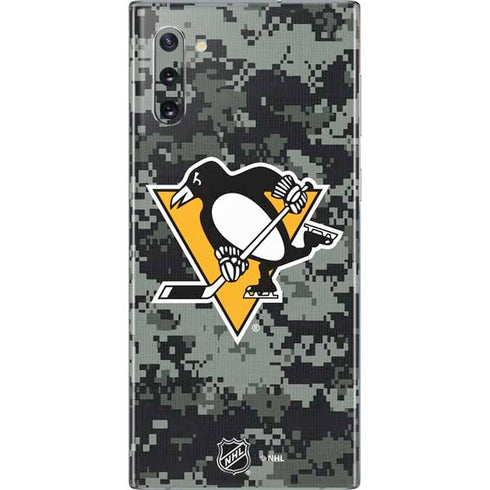 NHL Pittsburgh Penguins Camo Galaxy Note 10 Skin