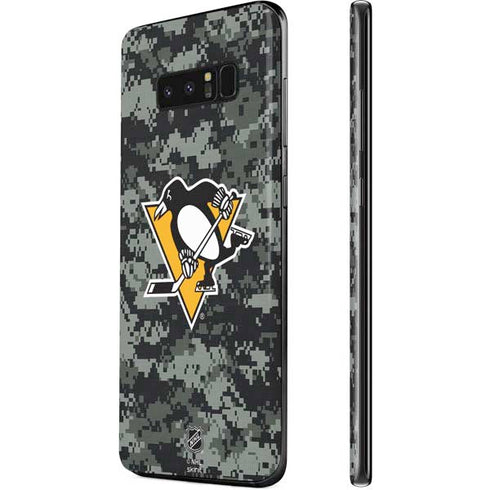 NHL Pittsburgh Penguins Camo Galaxy Note 8 Skin
