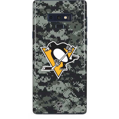 NHL Pittsburgh Penguins Camo Galaxy Note 9 Skin