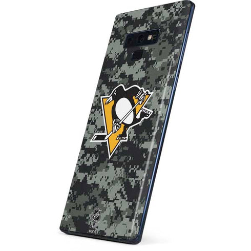 NHL Pittsburgh Penguins Camo Galaxy Note 9 Skin