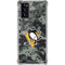 NHL Pittsburgh Penguins Camo Galaxy Note20 5G Clear Case
