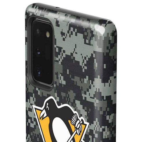 NHL Pittsburgh Penguins Camo Galaxy Note20 5G Pro Case