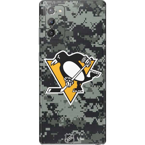 NHL Pittsburgh Penguins Camo Galaxy Note20 5G Skin