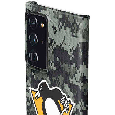 NHL Pittsburgh Penguins Camo Galaxy Note20 Ultra 5G Lite Case