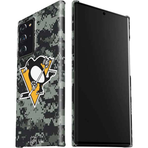 NHL Pittsburgh Penguins Camo Galaxy Note20 Ultra 5G Lite Case