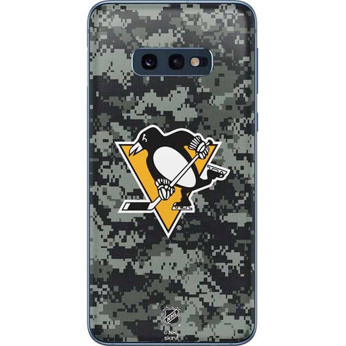 NHL Pittsburgh Penguins Camo Galaxy S10e Skin