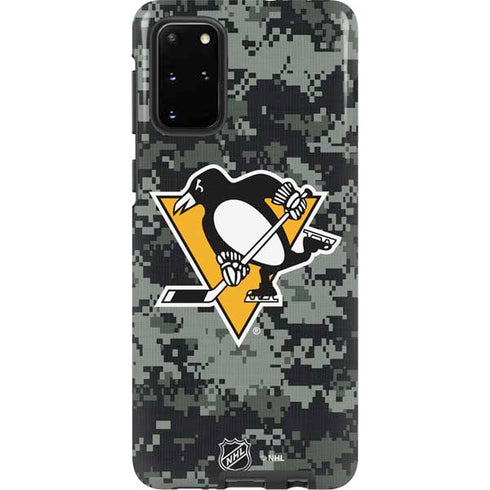 NHL Pittsburgh Penguins Camo Galaxy S20 Plus Pro Case