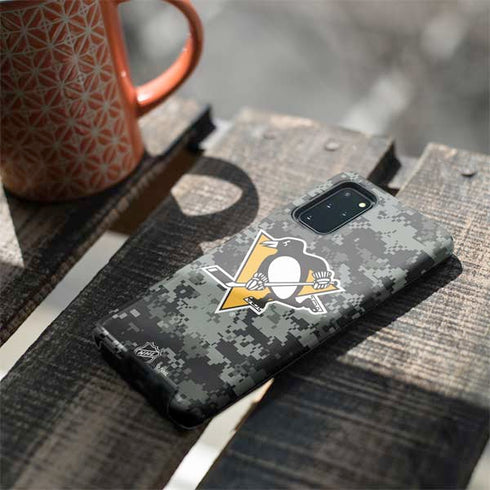 NHL Pittsburgh Penguins Camo Galaxy S20 Plus Pro Case