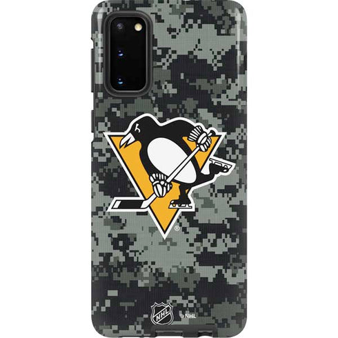 NHL Pittsburgh Penguins Camo Galaxy S20 Pro Case