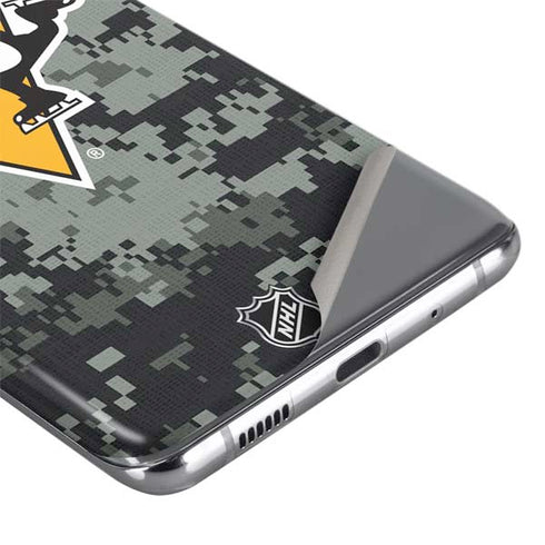 NHL Pittsburgh Penguins Camo Galaxy S20 Skin