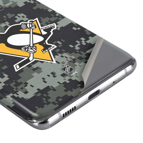 NHL Pittsburgh Penguins Camo Galaxy S20 Ultra 5G Skin