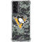 NHL Pittsburgh Penguins Camo Galaxy S21 5G Clear Case