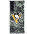 NHL Pittsburgh Penguins Camo Galaxy S21 5G Clear Case