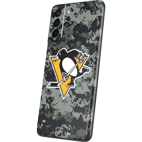 NHL Pittsburgh Penguins Camo Galaxy S21 5G Skin