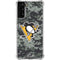 NHL Pittsburgh Penguins Camo Galaxy S21 FE Clear Case