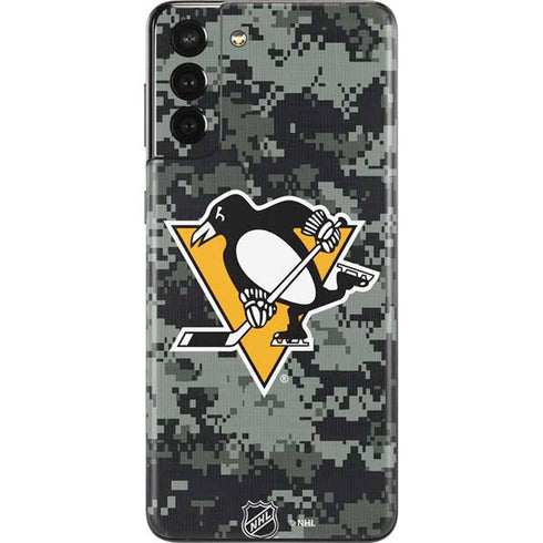 NHL Pittsburgh Penguins Camo Galaxy S21 Plus 5G Skin