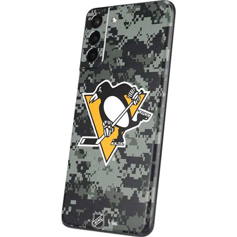 NHL Pittsburgh Penguins Camo Galaxy S21 Plus 5G Skin