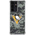 NHL Pittsburgh Penguins Camo Galaxy S21 Ultra 5G Clear Case