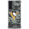 NHL Pittsburgh Penguins Camo Galaxy S22 Clear Case