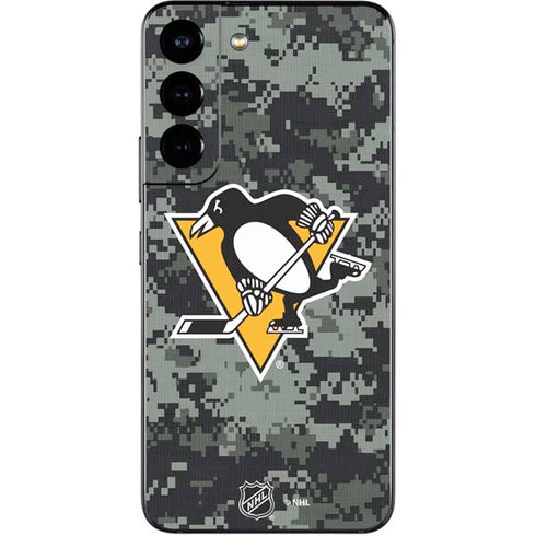 NHL Pittsburgh Penguins Camo Galaxy S22 Skin
