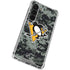 NHL Pittsburgh Penguins Camo Galaxy S23 Clear Case