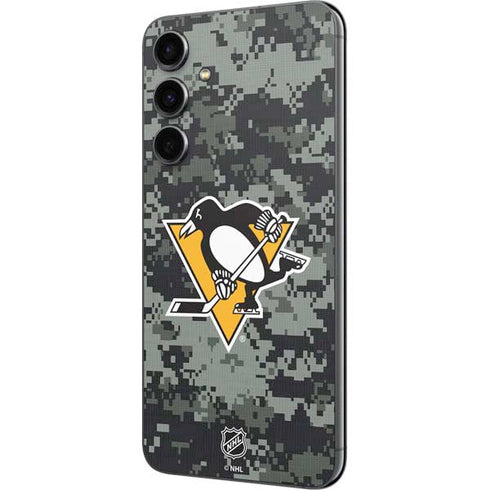 NHL Pittsburgh Penguins Camo Galaxy S23 FE Skin