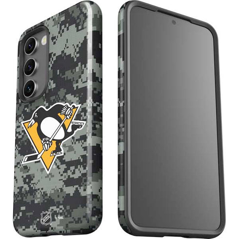 NHL Pittsburgh Penguins Camo Galaxy S23 Pro Case