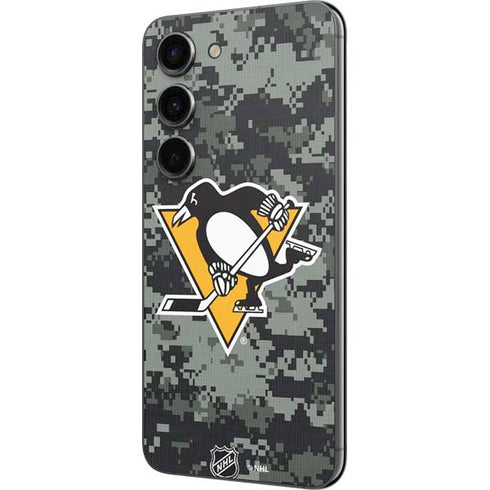 NHL Pittsburgh Penguins Camo Galaxy S23 Skin