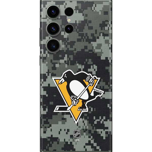 NHL Pittsburgh Penguins Camo Galaxy S23 Ultra Skin